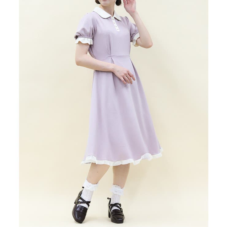 値下げ　　布や洛　ワンピース TIERED ONEPIECE | OHGA