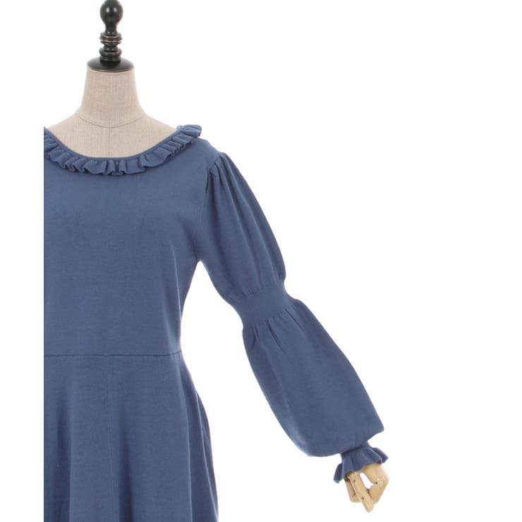 レースアップニットワンピース[品番：IGAW0002831]｜axes femme