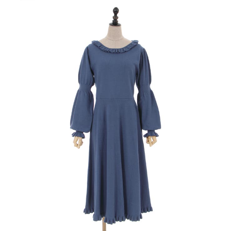 レースアップニットワンピース[品番：IGAW0002831]｜axes femme
