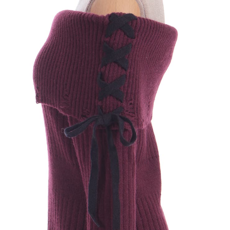 オフショルフリルニットチュニ | axes femme | 詳細画像18 