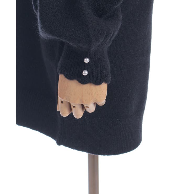 ハート×ケーブル柄チュニワンピース | axes femme | 詳細画像17 