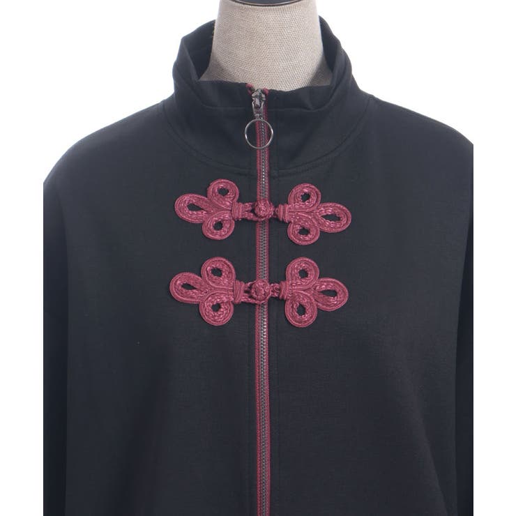 チャイナボタントラックジャケット | axes femme | 詳細画像18 