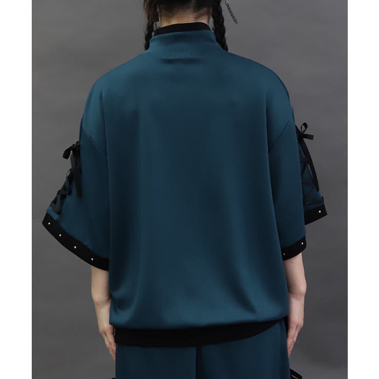 チャイナボタントラックジャケット | axes femme | 詳細画像3 