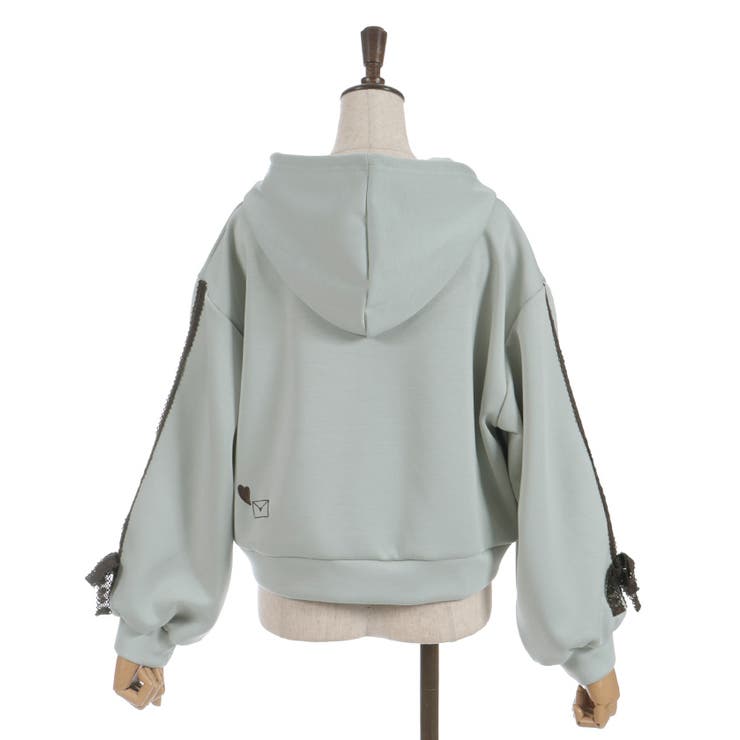 トーションレース刺繍パーカー | axes femme | 詳細画像24 