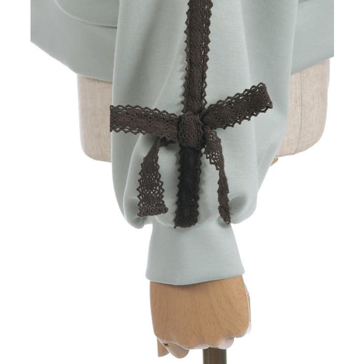 トーションレース刺繍パーカー | axes femme | 詳細画像30 