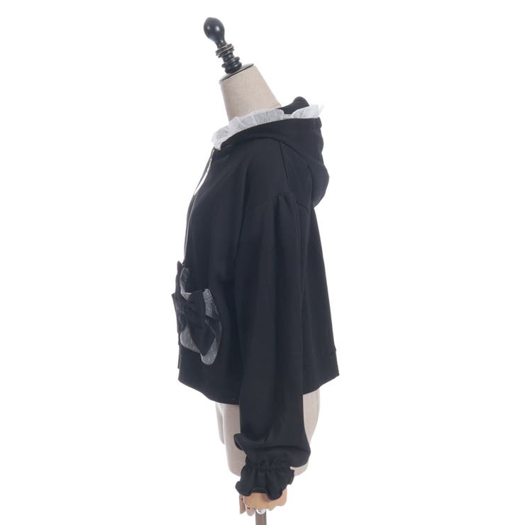 ドットチュール使いパーカー | axes femme | 詳細画像25 