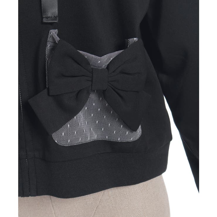 ドットチュール使いパーカー | axes femme | 詳細画像28 