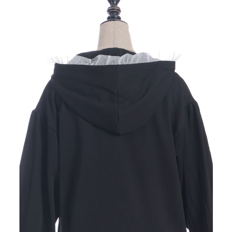 ドットチュール使いパーカー | axes femme | 詳細画像29 