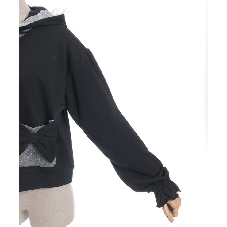 ドットチュール使いパーカー | axes femme | 詳細画像31 