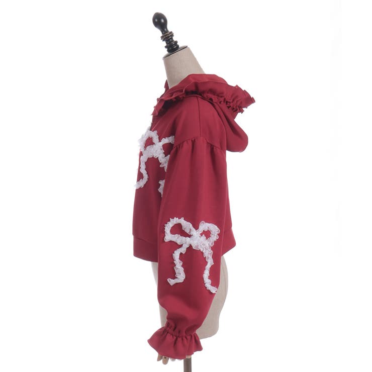 リボンフリルパーカー | axes femme | 詳細画像19 