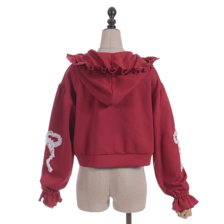 リボンフリルパーカー | axes femme | 詳細画像20 