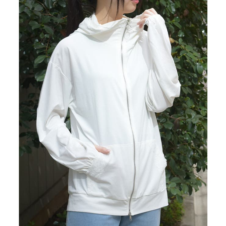 ＵＶカットロングパーカー | axes femme | 詳細画像4 