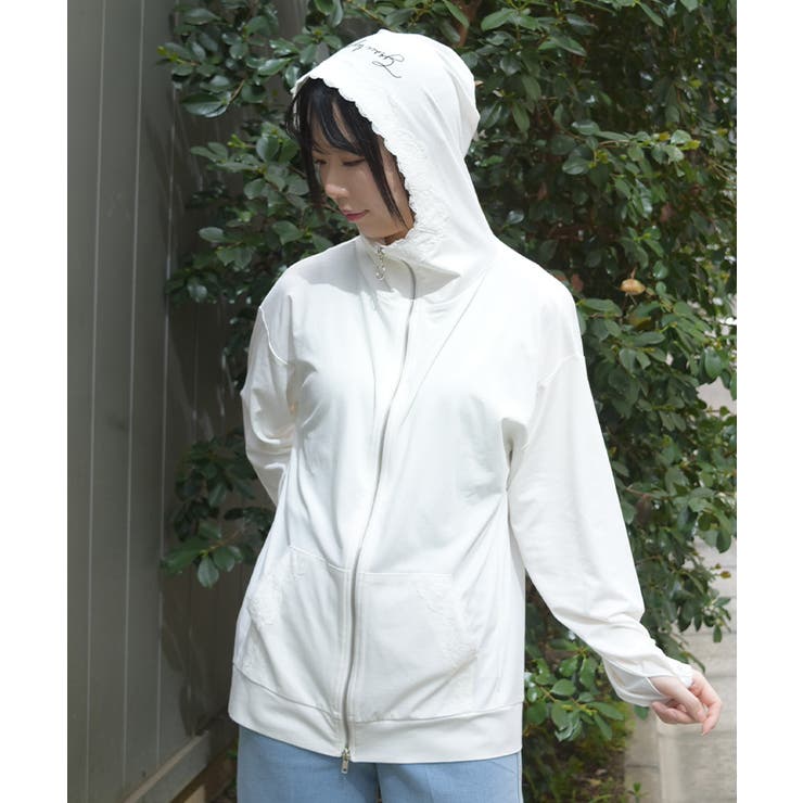 ＵＶカットロングパーカー | axes femme | 詳細画像7 