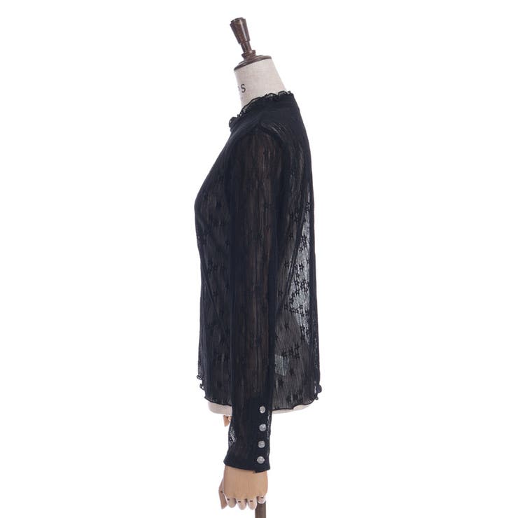 連ボタン花レースインナー | axes femme | 詳細画像13 