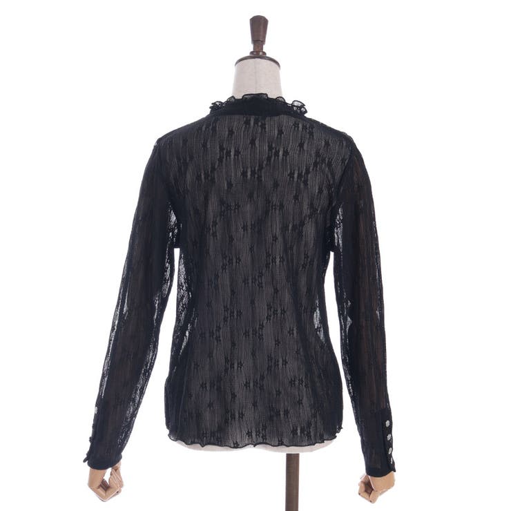 連ボタン花レースインナー | axes femme | 詳細画像14 