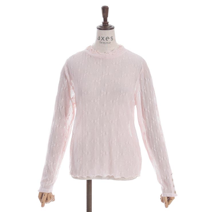 連ボタン花レースインナー | axes femme | 詳細画像20 