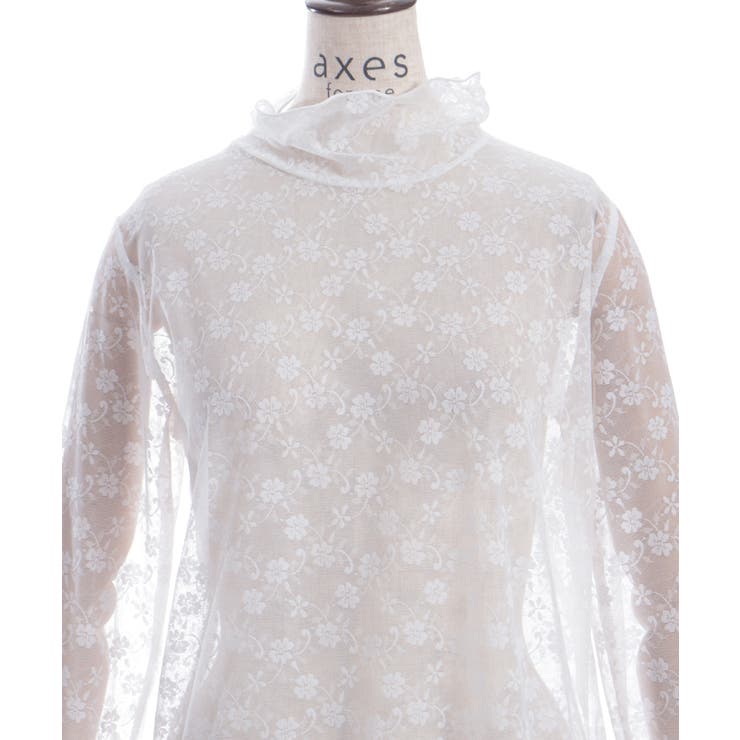 花レースフレアシアーインナー[品番：IGAW0006899]｜axes femme