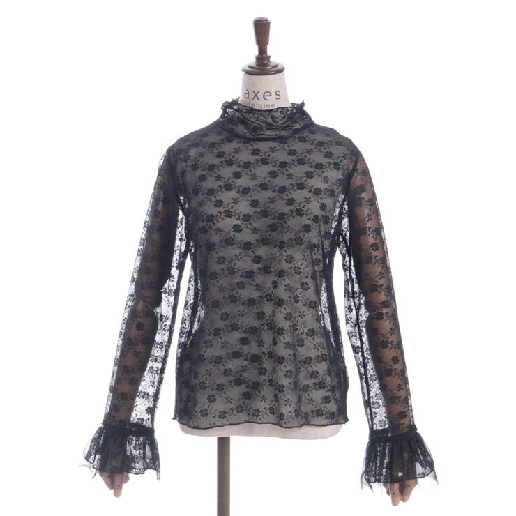 花レースフレアシアーインナー[品番：IGAW0006899]｜axes femme