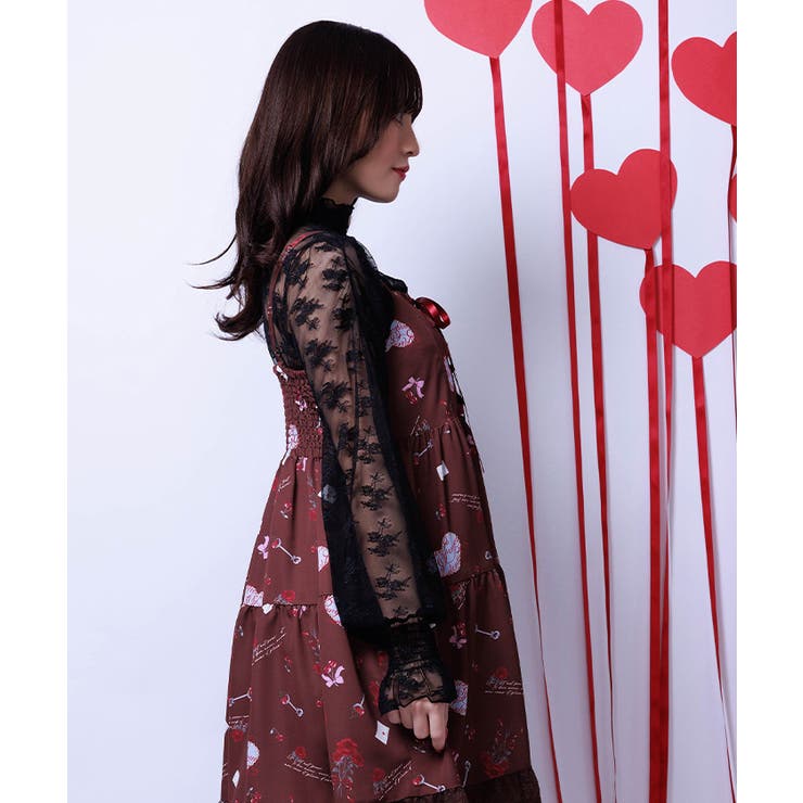 フラワーレースシアーインナー | axes femme | 詳細画像2 