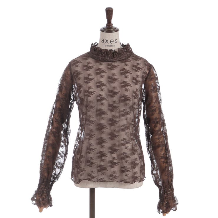 フラワーレースシアーインナー | axes femme | 詳細画像5 