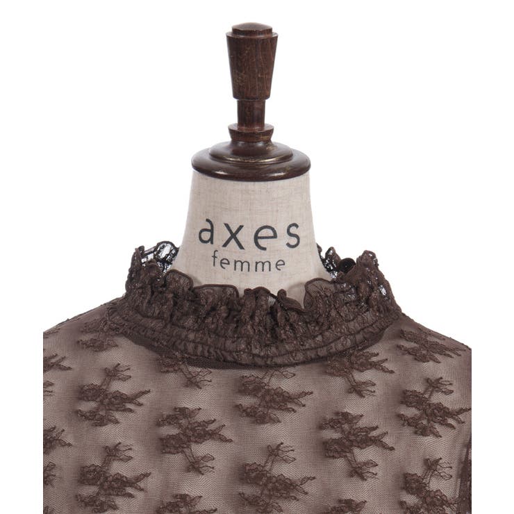 フラワーレースシアーインナー | axes femme | 詳細画像8 