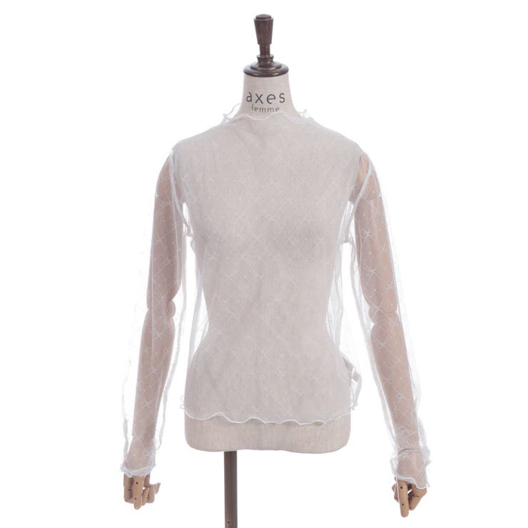 Ｗリボンシアーインナー | axes femme | 詳細画像14 