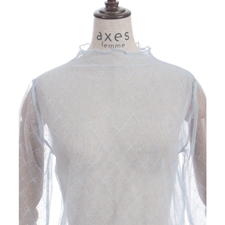 Ｗリボンシアーインナー | axes femme | 詳細画像9 