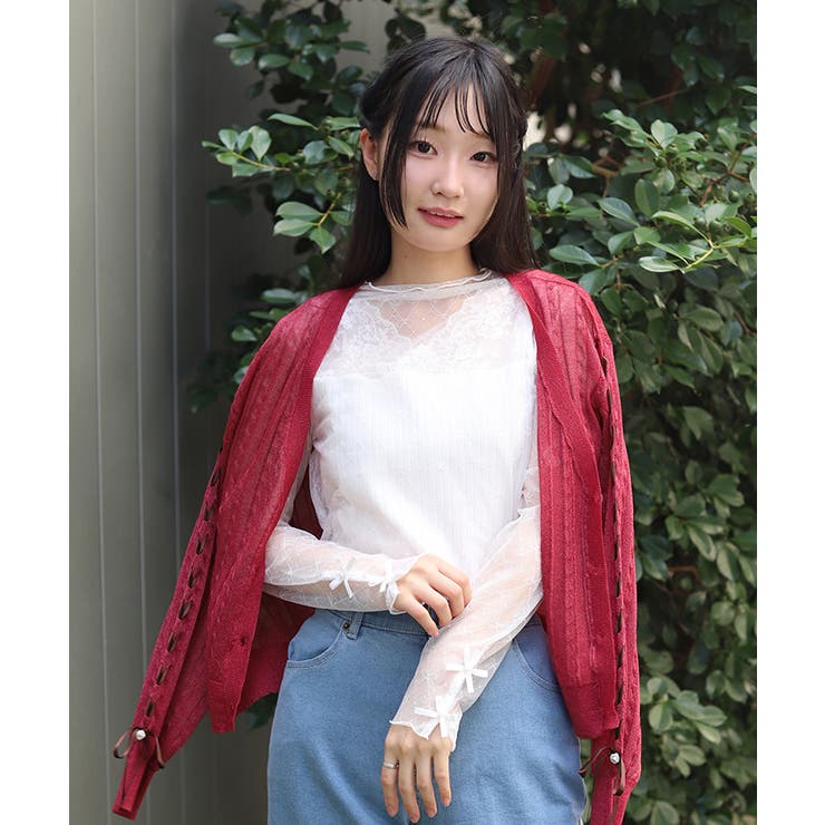マットリボンチュールインナー | axes femme | 詳細画像8 