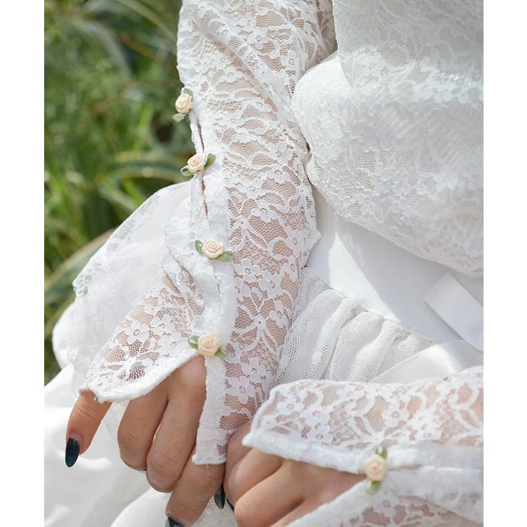 プチローズレーストップス | axes femme | 詳細画像6 