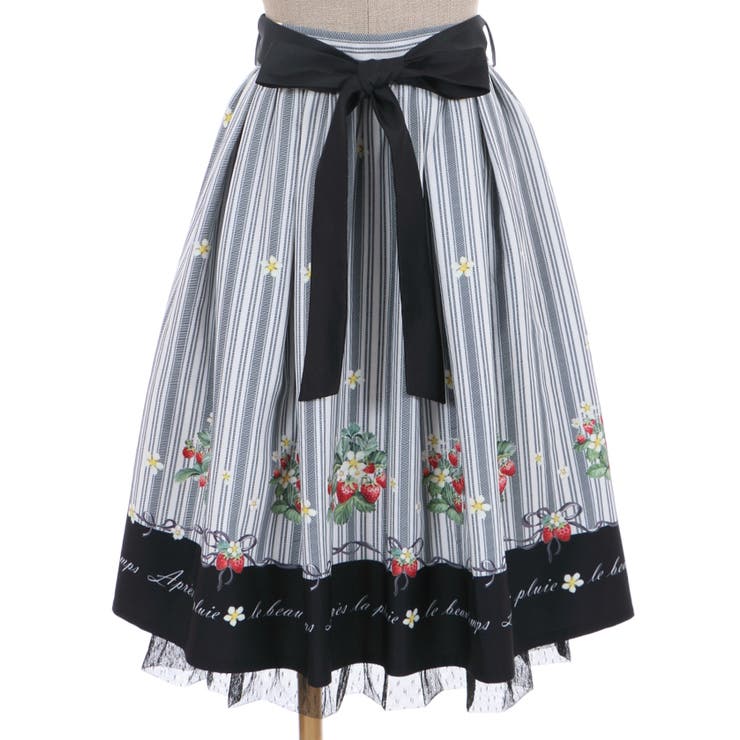 ストロベリーストライプSK[品番：IGAW0001424]｜axes femme