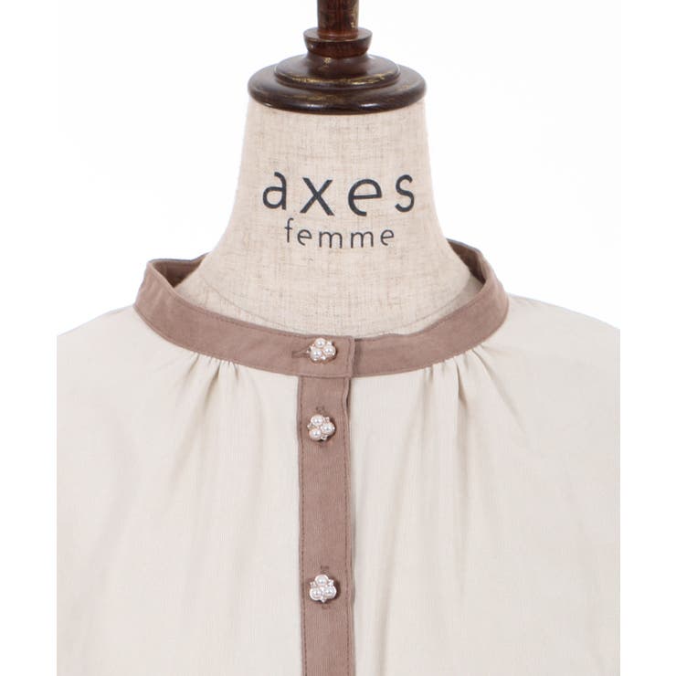 オープンセール 福袋 バイカラーコールBL[品番：IGAW0001423]｜axes femme トップス