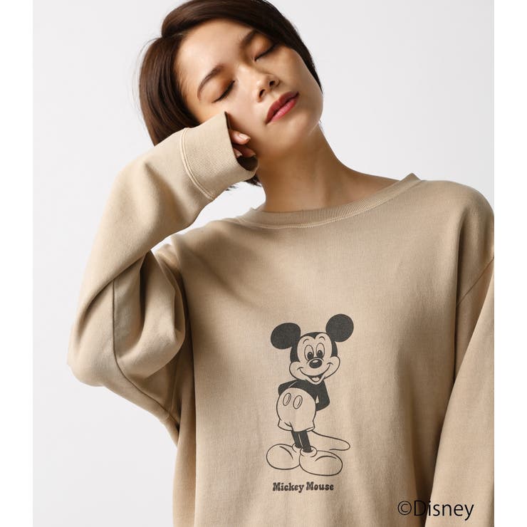 MICKEY MOUSE SWEAT プルオーバー[品番：AZLW0012621]｜AZUL BY MOUSSY 