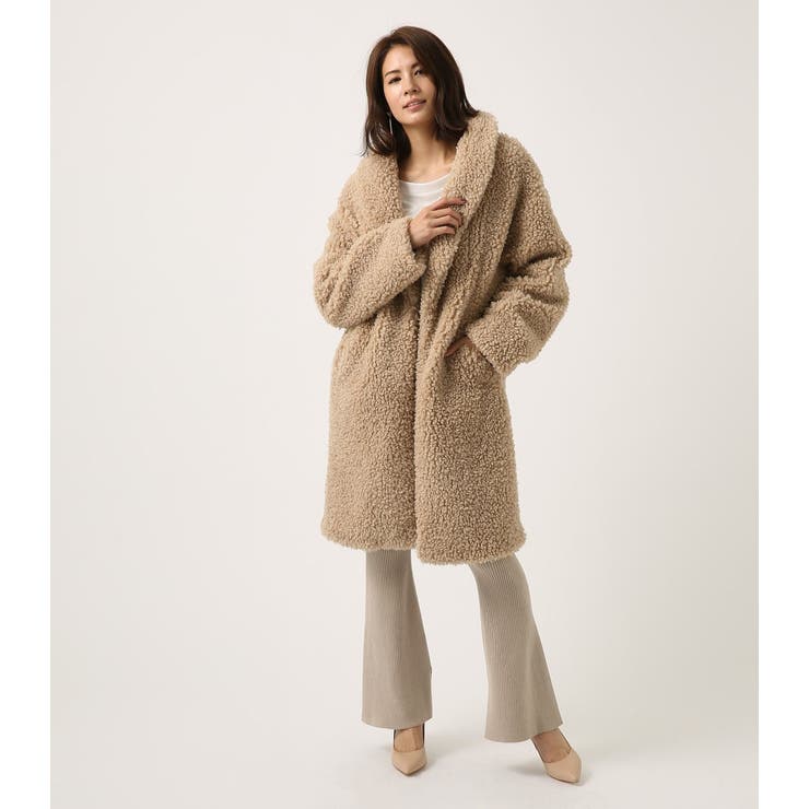 BOAロングコート 【MOOK48掲載 98006】[品番：AZLW0014432]｜AZUL BY