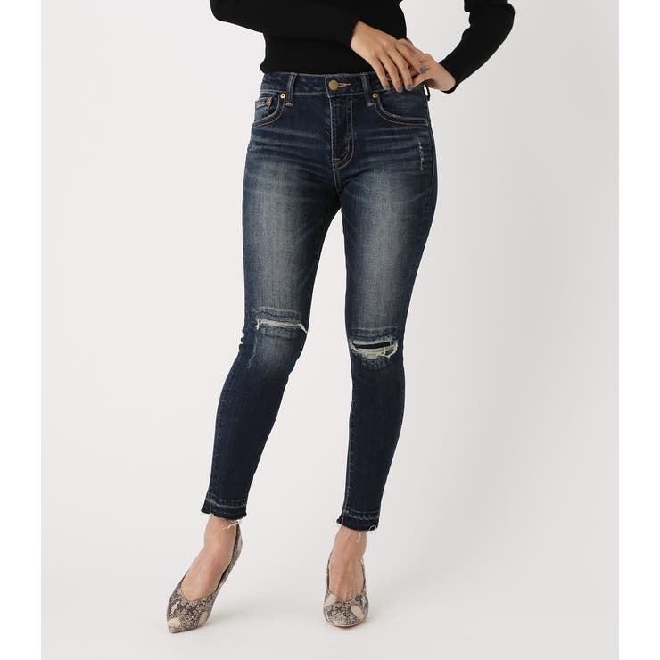 REPAIR DENIM SKINNY[品番：AZLW0015624]｜AZUL BY MOUSSY