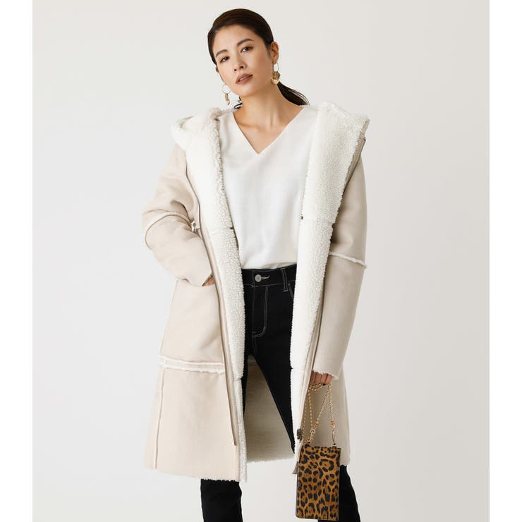 REVERSIBLE ECO MOUTON[品番：AZLW0016673]｜AZUL BY MOUSSY（アズール