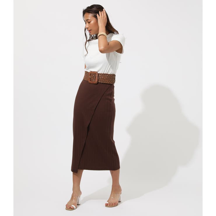 WRAP MAXI SKIRT[品番：AZLW0015825]｜AZUL BY MOUSSY（アズールバイ