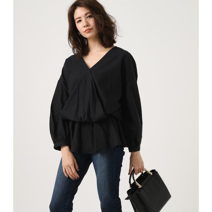 KASHKUR GATHER BLOUSE[品番：AZLW0015024]｜AZUL BY MOUSSY（アズール