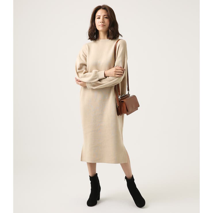 Sweatter Bottle Neck ワンピース 品番 Azlw Azul By Moussy アズール バイマウジー のレディースファッション通販 Shoplist ショップリスト