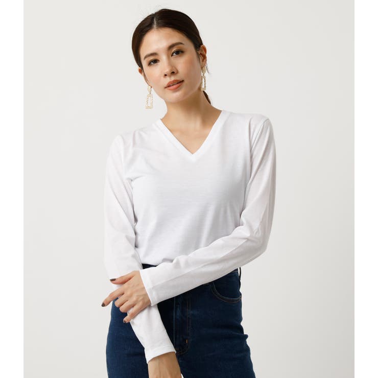 BASIC LONG SLEEVE[品番：AZLW0016649]｜AZUL BY MOUSSY（アズールバイ