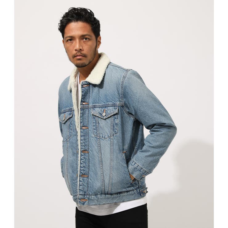 BOA DENIM JACKET/ボアデニムジャケット