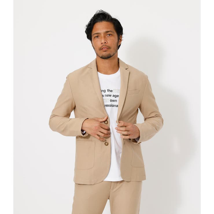 STRETCH TAILORED JACKET/ストレッチテーラードジャケット[品番