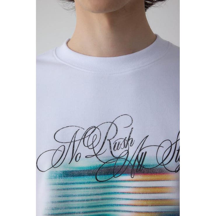 フェイドプリントスウェットトップス | AZUL BY MOUSSY | 詳細画像8 