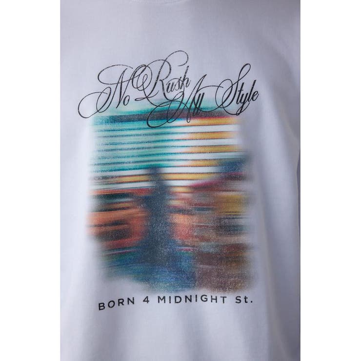 フェイドプリントスウェットトップス | AZUL BY MOUSSY | 詳細画像9 