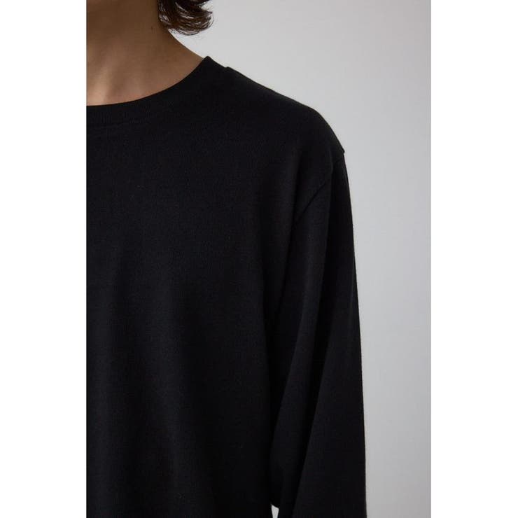 引き揃え天竺長袖トップス | AZUL BY MOUSSY | 詳細画像20 