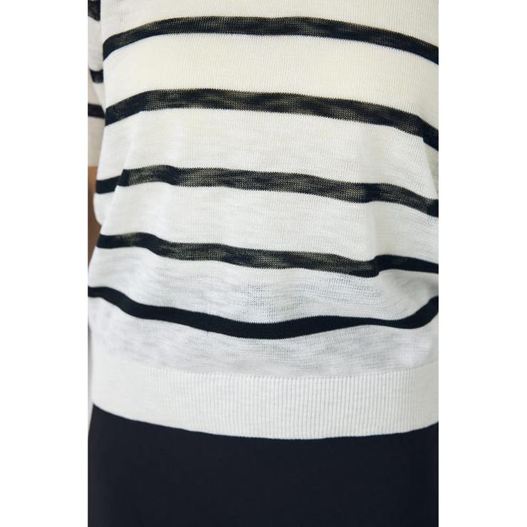 シアーポロニットトップス | AZUL BY MOUSSY | 詳細画像9 