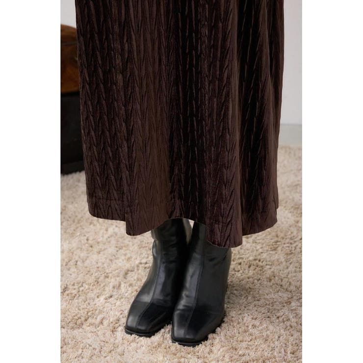 プリーツベロアキャミワンピース | AZUL BY MOUSSY | 詳細画像33 