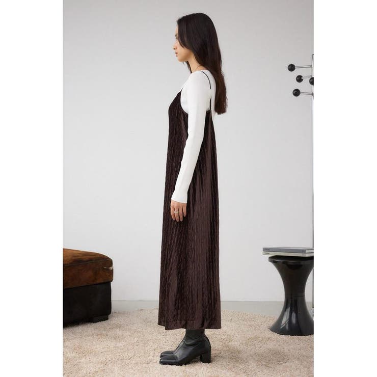 プリーツベロアキャミワンピース | AZUL BY MOUSSY | 詳細画像28 