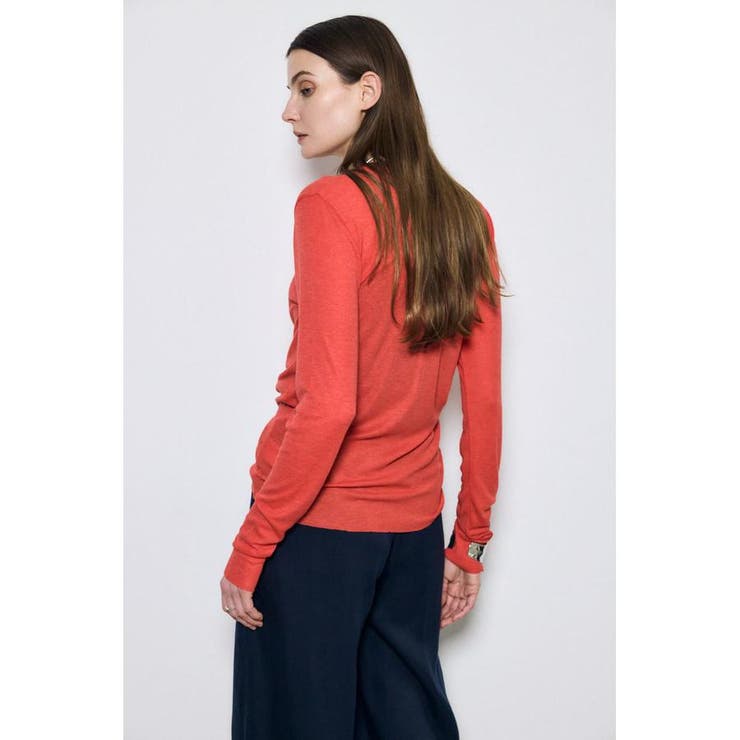 シアー素材ロングTシャツ | AZUL BY MOUSSY | 詳細画像26 