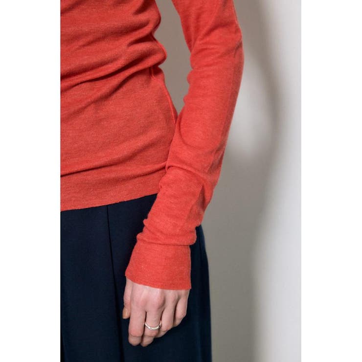 シアー素材ロングTシャツ | AZUL BY MOUSSY | 詳細画像31 