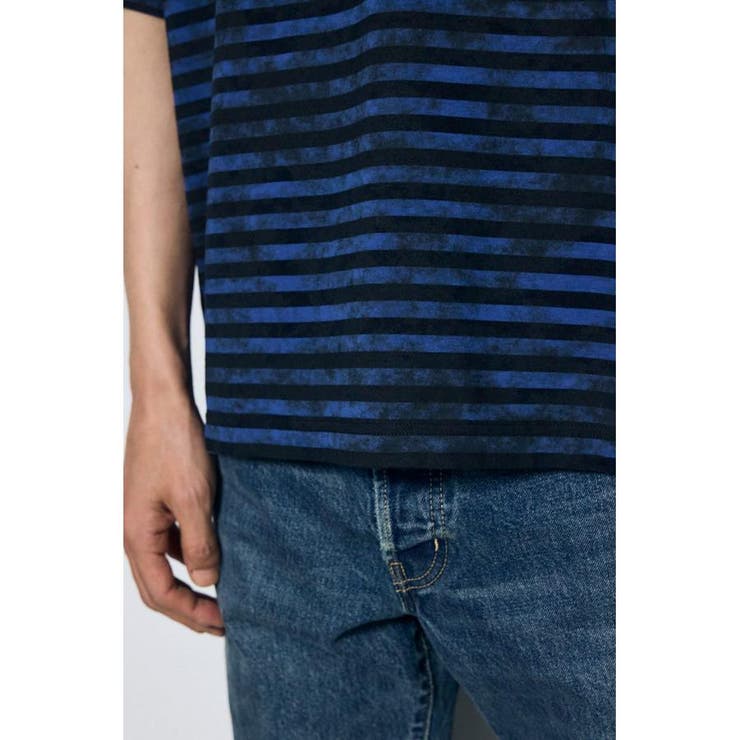 かすれボーダーTシャツ | AZUL BY MOUSSY | 詳細画像30 